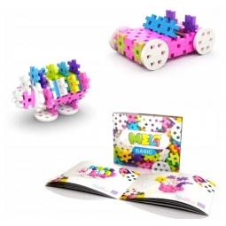 MELI BASIC CONSTRUCTOR PINK BOX TRAVEL 50082 WAFLE KLOCKI 1000 elementów