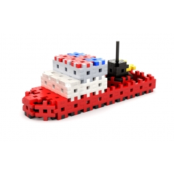 MELI BASIC FIRE BRIGADE 4 IN 1 50110 WAFLE KLOCKI 160 elementów