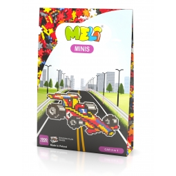 MELI MINIS AUTA 50325 MINI WAFLE KLOCKI 1000 elementów