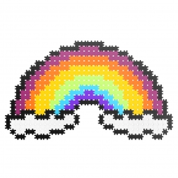 MELI MINIS RAINBOW 50331 MINI WAFLE KLOCKI 500 elementów