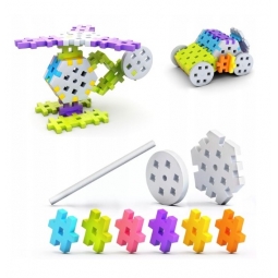 MELI MAXI CONSTRUCTOR 50422 WAFLE KLOCKI 220 elementów
