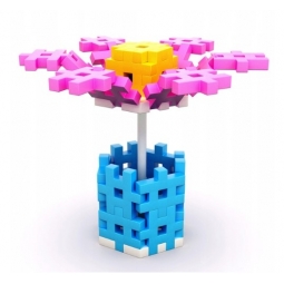 MELI MAXI PINK CONSTRUCTOR 50423 WAFLE KLOCKI 70 elementów