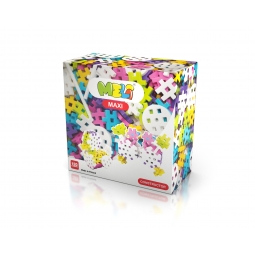 MELI MAXI PINK CONSTRUCTOR 50424 WAFLE KLOCKI 120 elementów