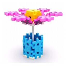MELI MAXI PINK CONSTRUCTOR 50424 WAFLE KLOCKI 120 elementów