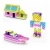 MELI BASIC PINK BOX TRAVEL 50023 WAFLE KLOCKI 1000 elementów