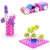 MELI BASIC CONSTRUCTOR PINK BOX TRAVEL 50080 WAFLE KLOCKI 250 elementów