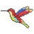 MELI MINIS BIRDS 50339 MINI WAFLE KLOCKI 500 elementów