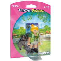 PLAYMOBIL 9074 OPIEKUNKA ZWIERZĄT Z GORYLĄTKIEM