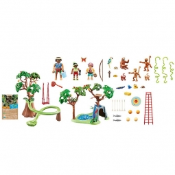 PLAYMOBIL 71142 TROPIKALNY PLAC ZABAW seria WILTOPIA