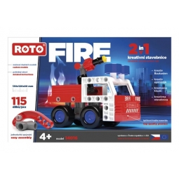 Straż Pożarna 2w1 - 115 elementów - Roto 14016