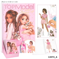 SZKICOWNIK Z NAKLEJKAMI UBIERZ MNIE Z CORGI TOP MODEL 12074