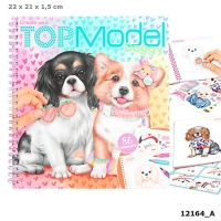 KOLOROWANKA Z NAKLEJKAMI PIESKI TOP MODEL 12164