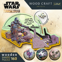 TREFL 20187 Puzzle drewniane Star Wars 160 The Mandalorian - Zjednoczenie