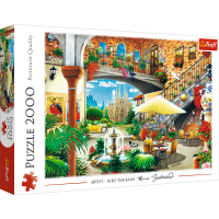 WIDOK NA BARCELONĘ PUZZLE 2000 EL TREFL 27105