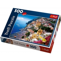 Positano, Wybrzeże Amalfickie, Włochy Puzzle 500 elementów Trefl 37145