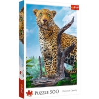 DZIKI LAMPART PUZZLE 500 el. TREFL 37332