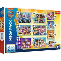 PSY NA PATROLU PSI PATROL PUZZLE 10w1 90391 TREFL
