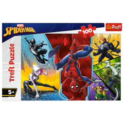 DO GÓRY NOGAMI SPIDERMAN PUZZLE 100 EL. TREFL 16347