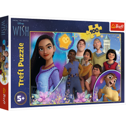 TREFL 16474 Puzzle 100 Życzenie