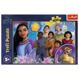 TREFL 16474 Puzzle 100 Życzenie