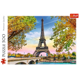 ROMANTYCZNY PARYŻ PUZZLE 500 el. TREFL 37330