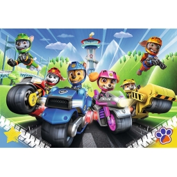 PSI PATROL NA MOTORACH PUZZLE 100 EL. TREFL 16430