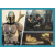 MANDALORIAN I JEGO ŚWIAT STAR WARS PUZZLE 4w1 TREFL 34377