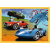 TREFL 34627 Puzzle 4w1 Pojazdy Hot Wheels