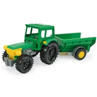 TRAKTOR FARMER Z WYWROTKĄ 38,5 cm WADER 35022