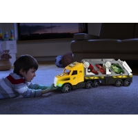 Wader 36230 Magic Truck Action Retro Cars - świeci w ciemnościach
