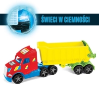 WADER 36300 MAGIC TRUCK BASIC WYWROTKA - świeci w ciemnościach
