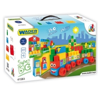 KLOCKI MIDDLE BLOCKS SUPER BIG 140 EL + NAKLEJKI WADER 41583