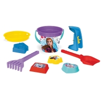 Komplet do piasku Frozen – 9 elementów DISNEY WADER 77935