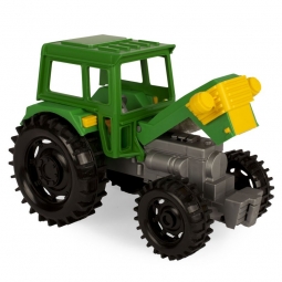 TRAKTOR FARMER Z WYWROTKĄ 38,5 cm WADER 35022