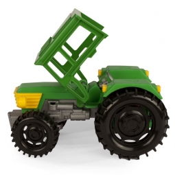 TRAKTOR FARMER Z PRZYCZEPĄ NA KONIA 38,5 cm WADER 35020