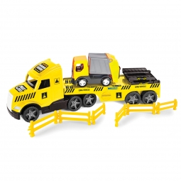 WADER 36440 MAGIC TRUCK TECHNIC LAWETA ZE ŚMIECIARKĄ