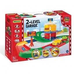 PLAY TRACKS GARAGE GARAŻ 2-POZIOMOWY WADER 53010