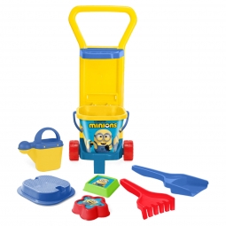 WADER 82270 MINIONKI WÓZEK Z KPL. DO PIASKU