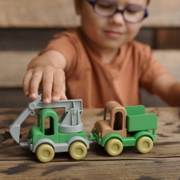 RePlay Sustainable Kid Cars wywrotka i koparka zestaw wader 43070