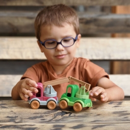 RePlay Kid Cars straż pożarna i dźwig zestaw wader 43100 Sustainable