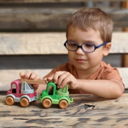 RePlay Kid Cars straż pożarna i dźwig zestaw wader 43100 Sustainable